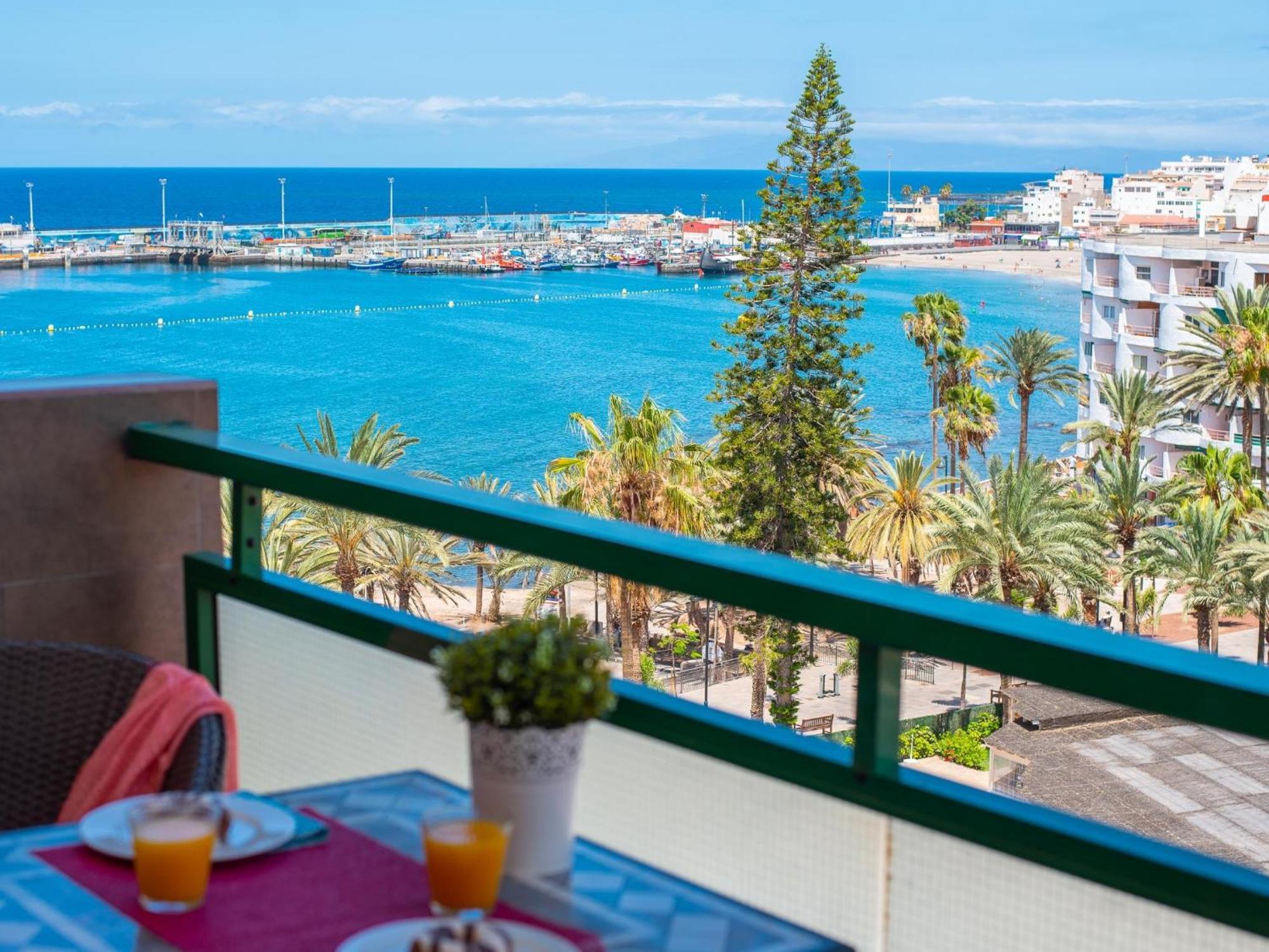 603 Comodoro Studio Beach Front Los Cristianos  Eksteriør bilde